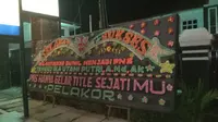 Heboh Papan Bunga 'Pelakor' di Acara Pelantikan PNS Kejari Deli Serdang