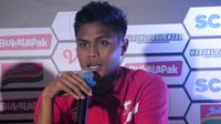 Fachrudin Wahyudi Aryanto, bek Madura United. (Bola.com/Vincentius Atmaja)