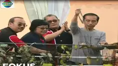 Jokowi mengaku, yang sebenarnya pecinta burung berkicau adalah sang istri dan putrinya, Kahiyang Ayu.