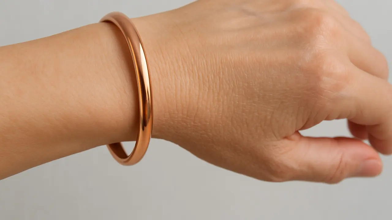 Model Gelang Emas Klasik untuk Ibu-Ibu 50 Tahun/via AI