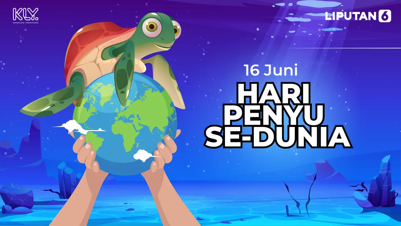 16 Juni Hari Penyu Sedunia
