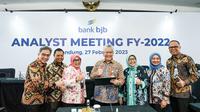 Paparan Analyst Meeting Full Year 2022 Bank BJB,  Senin (27/2/2023)