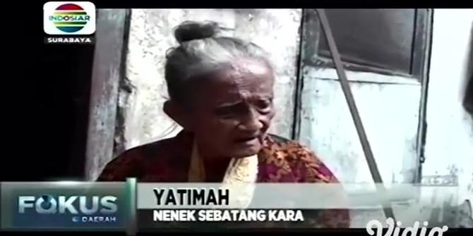 VIDEO: Nenek Sebatang Kara Hidup di Rumah Kos Penuh Sampah