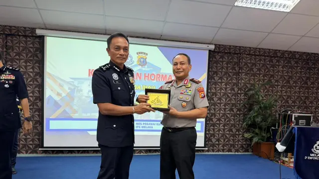 Kejahatan Transnasional Masif Lewat Selat Malaka, Polda Riau-Polis Malaysia Perkuat Kerja Sama Intelijen