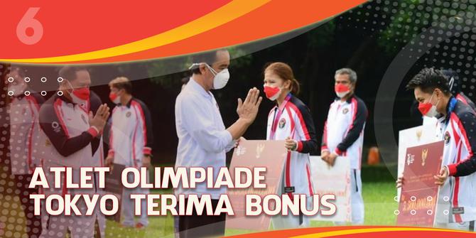 VIDEO Headline: Atlet Peraih Medali Olimpiade Tokyo Terima Bonus