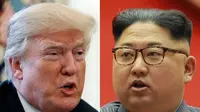 Donald Trump dan Kim Jong-un (AP Photo)