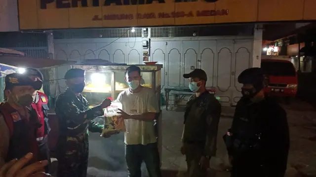 Patroli Skala Besar di Medan