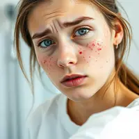 apa penyebab jerawat ©Ilustrasi dibuat AI