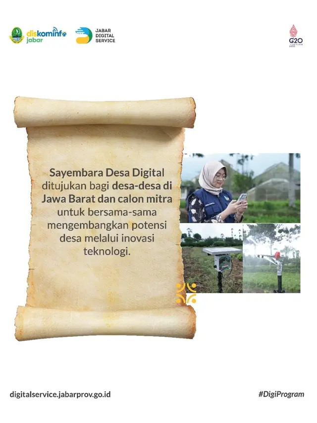 Sayembara Desa Digital.
