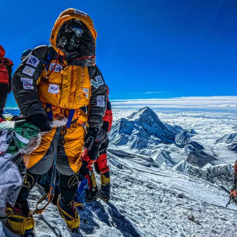 Akke Rahman di Everest