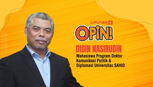 Didin Nasirudin, Managing Director Bening Communication dan pemerhati politik Amerika Serikat yang kini menjadi mahasiswa Program Doktor Komunikasi Politik & Diplomasi Universitas SAHID. (Abdillah/Liputan6.com)
