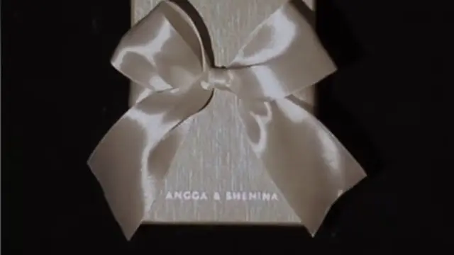 Ternyata ini Souvenir Pernikahan Angga Yunanda dan Shenina (credit: Tiktok/rovegift)