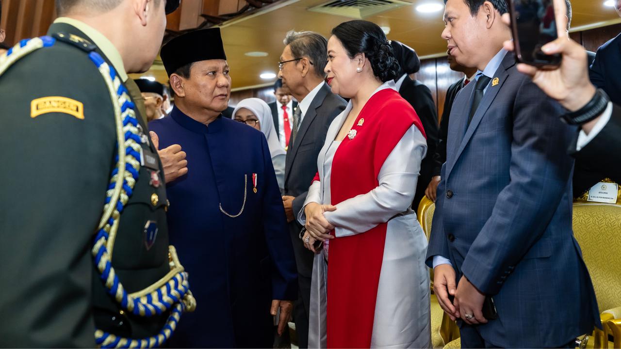 Puan Maharani Hadiri Pelantikan Presiden Prabowo
