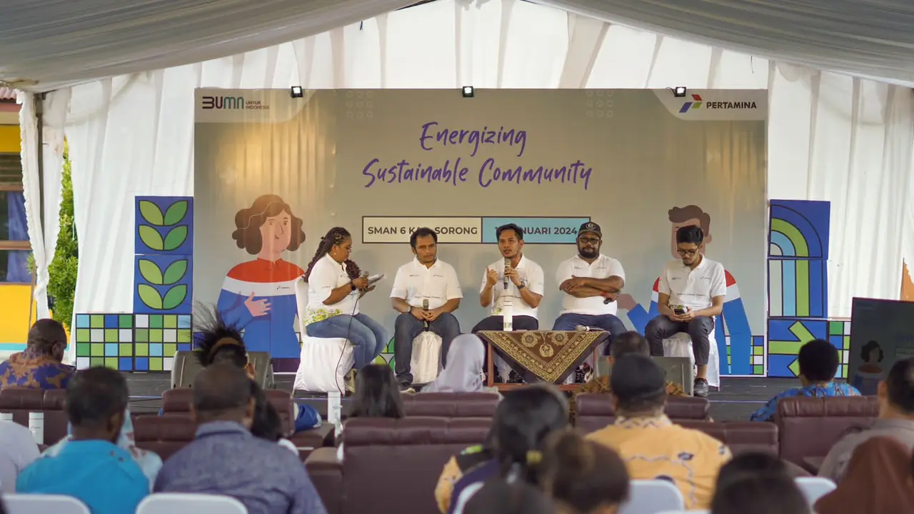 Pertamina Gelar Kegiatan Sekolah Energi Berdikari Pertama di Tanah Papua