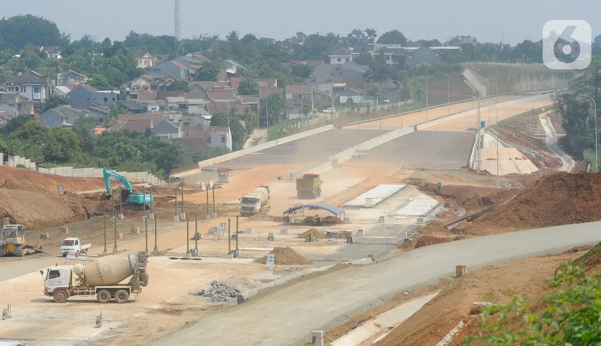 Kedua ruas jalan tol tersebut akan dioperasikan setelah infrastruktur Jalan Tol Cinere-Jagorawi seksi 3B rampung. (merdeka.com/Arie Basuki)