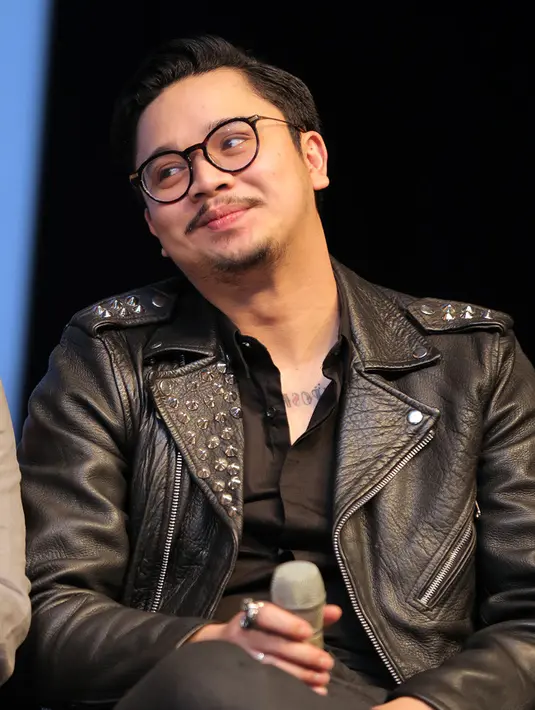 Derby Romero saat hadir dalam press screening film London Love Story 3 di XXI Plasa Senayan, Jakarta, Kamis (25/1/2018). (Deki Prayoga/Bintang.com)