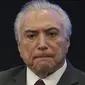 Presiden Brasil Michel Temer. (AP)