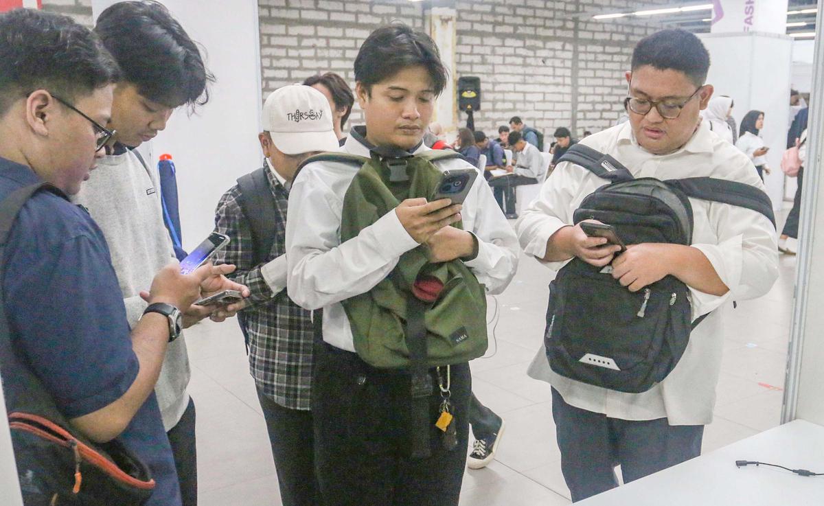 Pencari Kerja Padati Job Fair Depok 2026