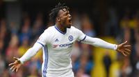 Striker Chelsea asal Belgia, Michy Batshuayi. (Reuters/Tony O'Brien)