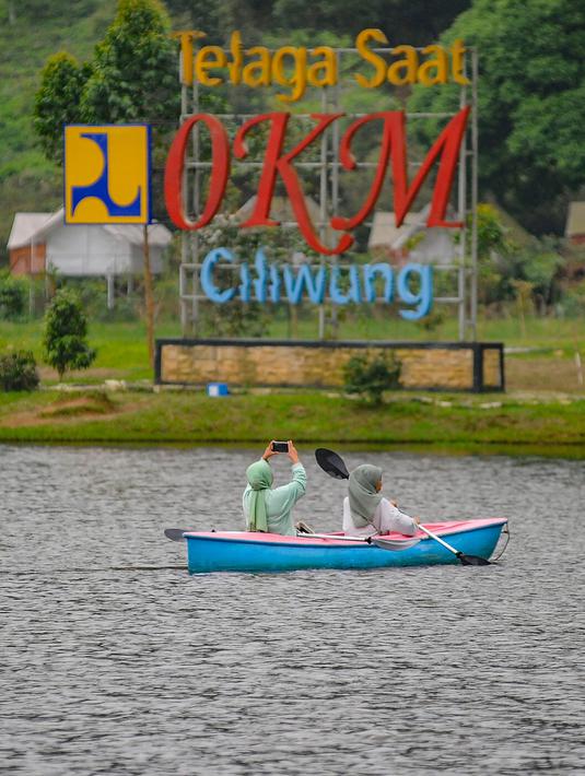 Telaga Saat merupakan hulu dari Sungai Ciliwung. (merdeka.com/Arie Basuki)