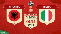 Kualifikasi Piala Dunia 2018 Albania Vs Italia (Bola.com/Adreanus Titus)