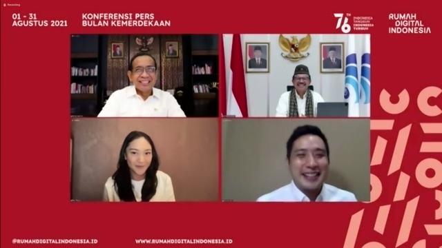 Peluncuran Bulan Kemerdekaan dan Rumah Digital Indonesia