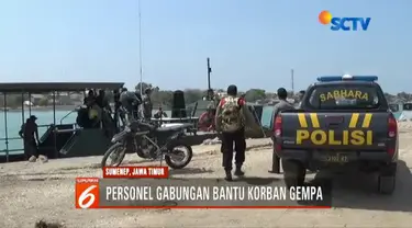 Penambahan personel gabungan dikerahkan untuk membantu pembangunan dan perbaikan bangunan yang rusak.