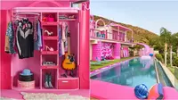 Potret rumah Barbie di kehidupan nyata. (Sumber: Instagram/airbnb)