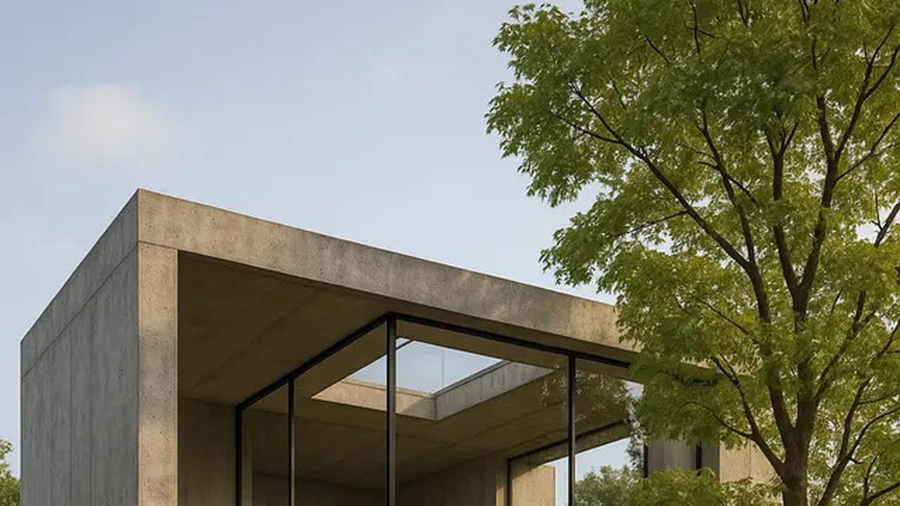6 Model Rumah Brutalism Minimalis Tren 2025, Maksimalkan Luas Lahan Agar Tetap Estetik