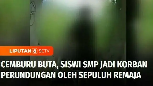 Seorang siswi SMP di Kabupaten Bintan, Kepulauan Riau, menjadi korban perundungan dan penganiayaan oleh 10 remaja wanita. Motif penganiayaan karena salah satu pelaku cemburu dengan korban.