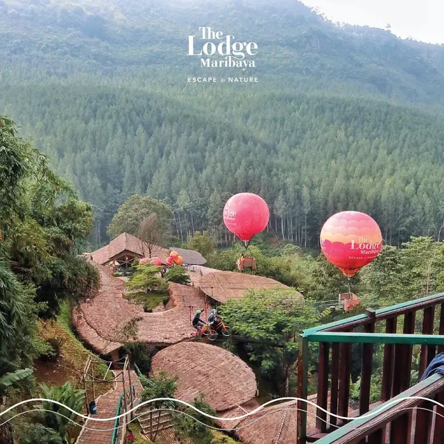 The Lodge Maribaya (dok.instagram@thelodgemaribaya/https://www.instagram.com/p/BskUzkhHN64//indah
