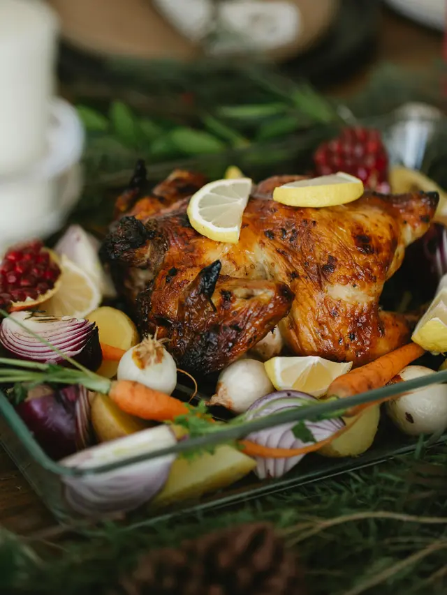 Ayam Presto dengan Sayur