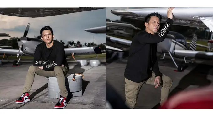 Inspirasi fashion lebaran untuk pasangan dari Ariel Noah/dok. Greenlight