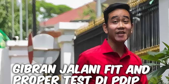 VIDEO TOP 3: Gibran Jalani Fit and Proper Test di PDIP