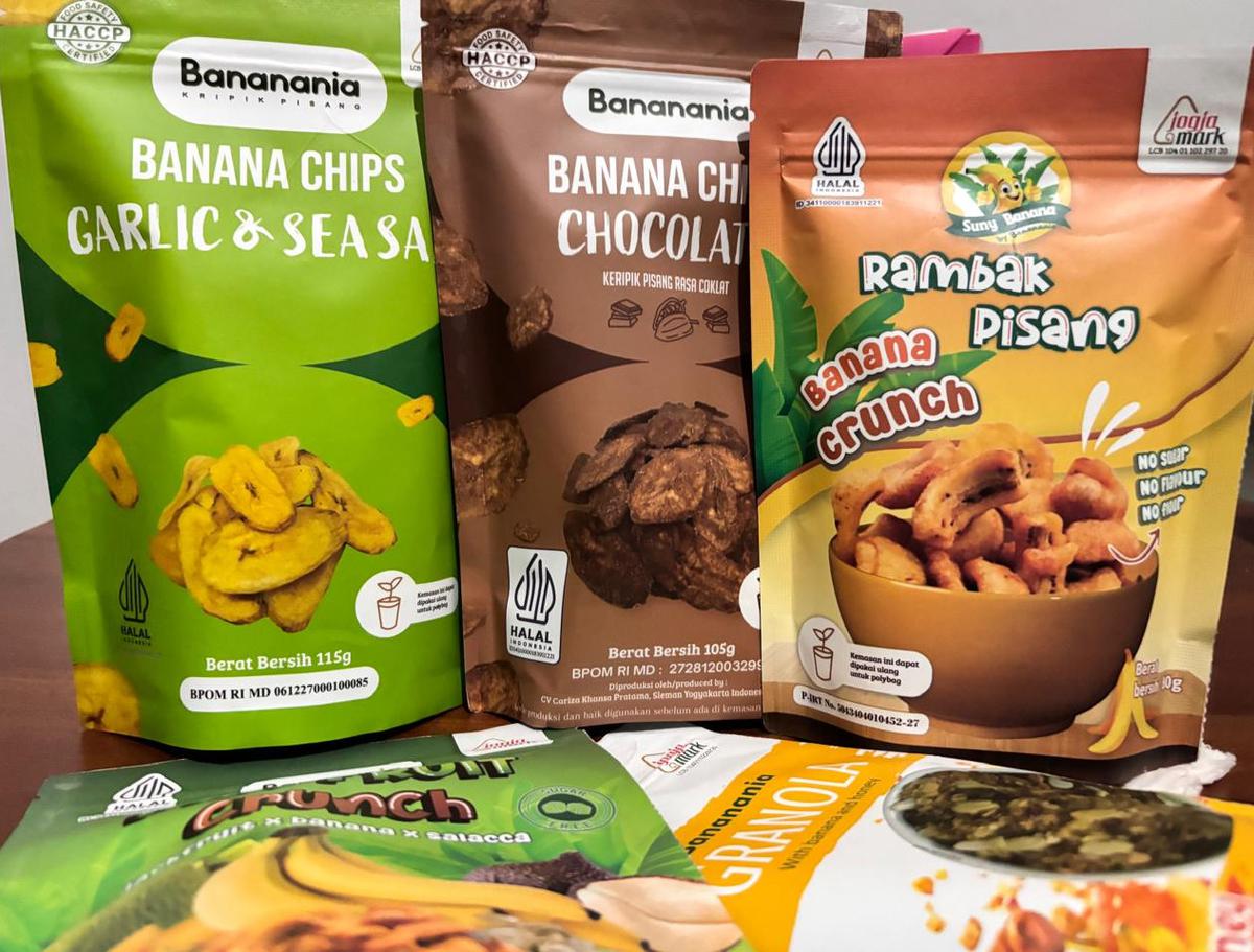 Keripik Pisang Bananania Sleman