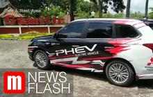 VIDEO:Test Drive Mitsubishi PHEV Surabaya-Banyuwangi, Terobos Banjir, Enggak Takut!