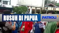 Kapolda Papua Barat Brigjend Polisi Herry Nahak pagi ini terjun langsung untuk menemui dan menenangkan warga.