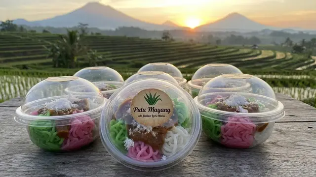 Ilustrasi Kue Putu Mayang jadi Ide Jualan dari Tepung Terigu dan Tapioka/Gemini AI