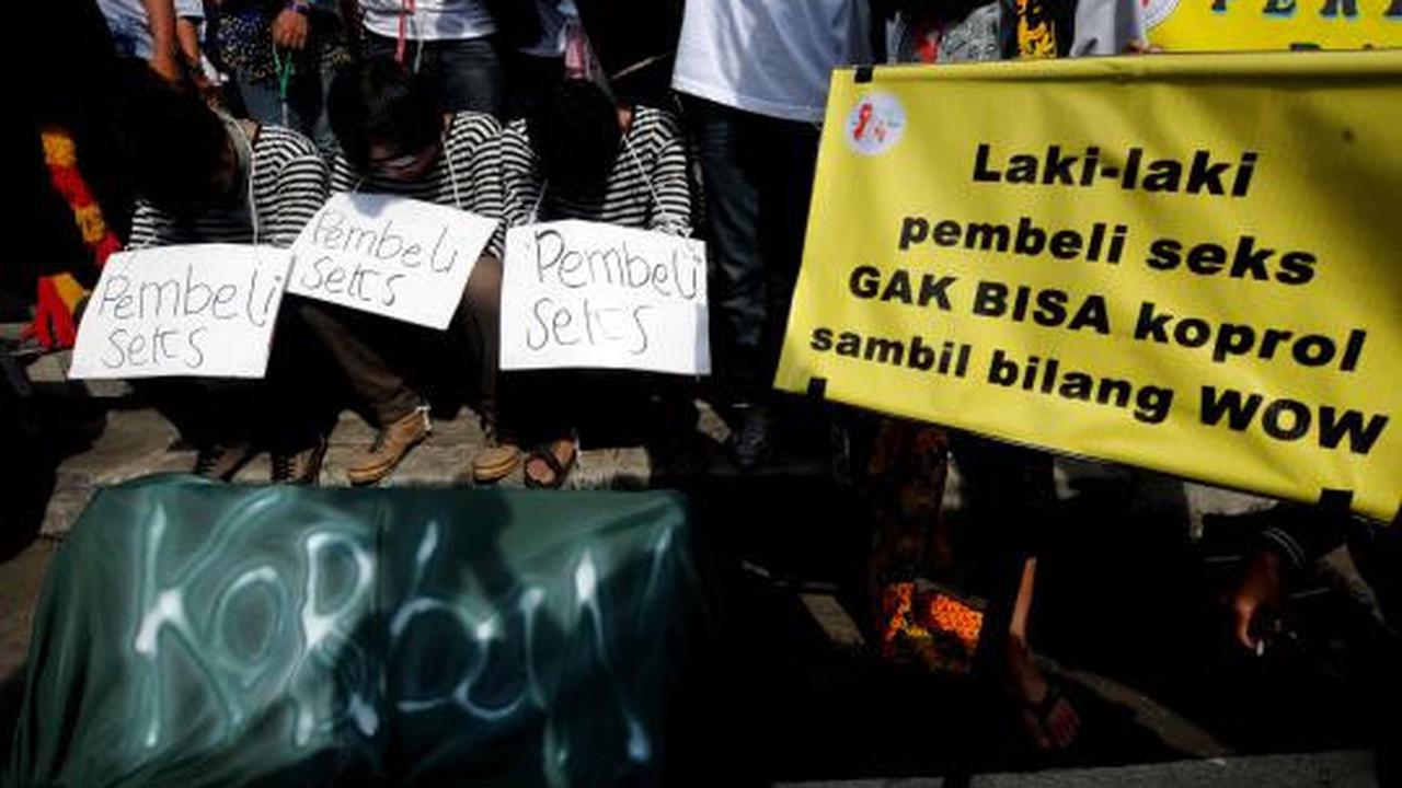 Peringati HIV/Aids se-dunia, ratusan aktivis padati Bundaran HI
