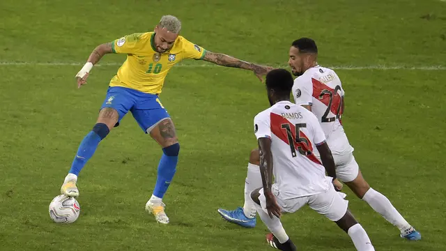 Bungkam Peru, Brasil Melaju ke Final Copa America 2021