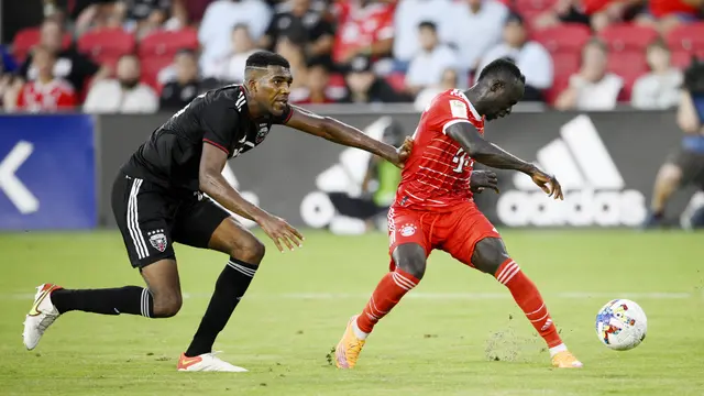 Foto: Debut Manis Sadio Mane dan Matthijs de Ligt, Bayern Munchen Pesta Gol ke Gawang DC United