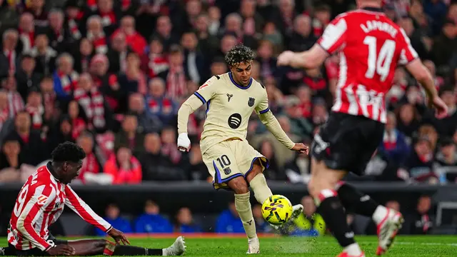 Athletic Bilbao vs Barcelona - Lamine Yamal