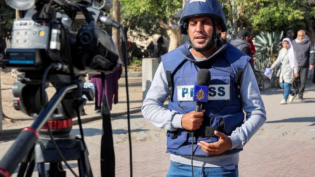 FOTO: Biadab! Serangan Drone Israel Hancurkan Tenda Liputan, Lima Jurnalis Tewas di Gaza