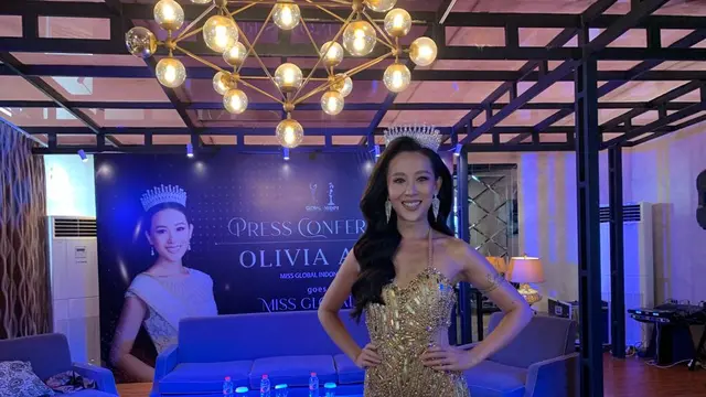 Olivia Aten bakal jadi wakil Indonesia untuk memperebutkan mahkota Miss Global Internasional 2022