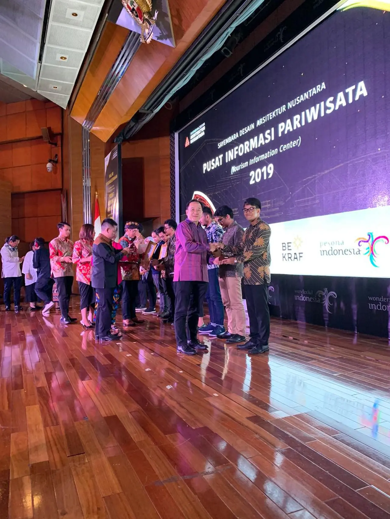 Pengumuman Pemenang Sayembara Desain Arsitektur Nusantara Berlangsung