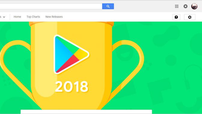 Daftar aplikasi terbaik 2018 di Google Play Store. (Doc: Google)