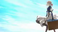 Violet Evergarden dari Kyoto Animation. Dok: Violet Evergarden Official Website/Kyoto Animation