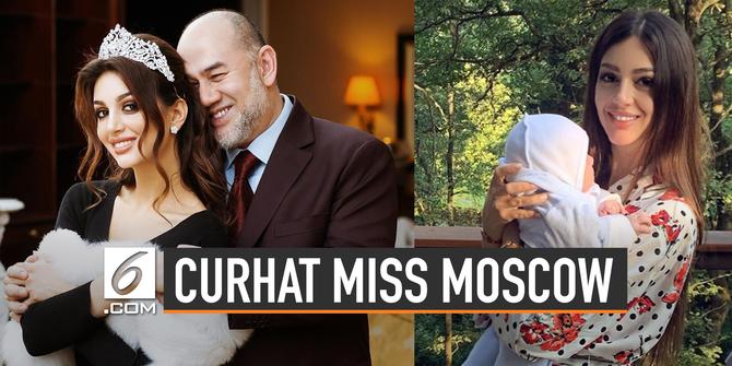 VIDEO: Isi Curhat Miss Moscow Usai Dicerai Mantan Raja Malaysia