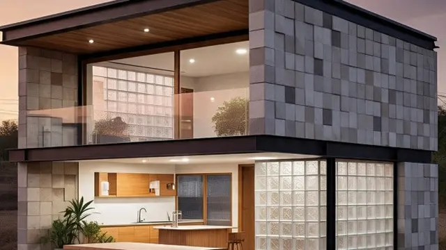 Inspirasi Desain Glass Block dengan Desain Kekinian (Sumber Gambar: Meta AI)