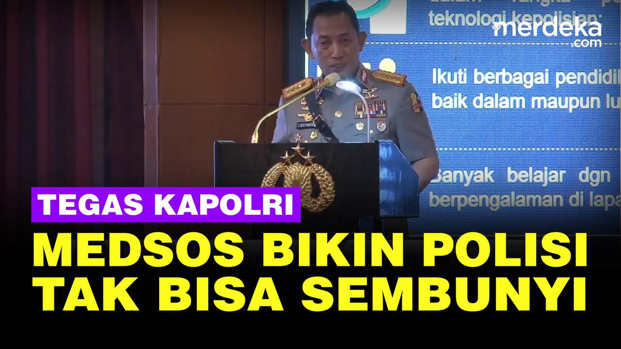 VIDEO: Keras Kapolri Listyo Ingatkan Polisi Tidak Bisa Sembunyi di Era Digital